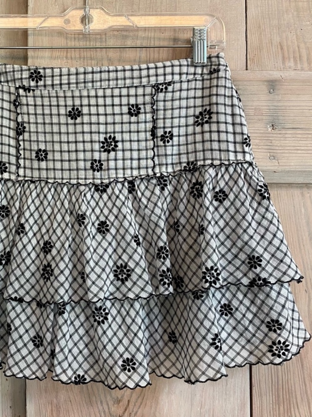 LoveShackFancy Amy Mini Skirt